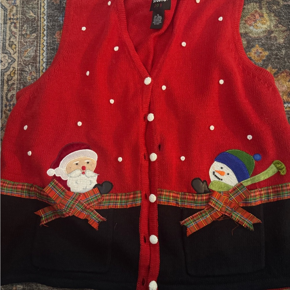Studio Joy Red Sweater